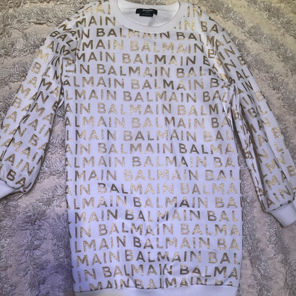 Balmain sweater dress